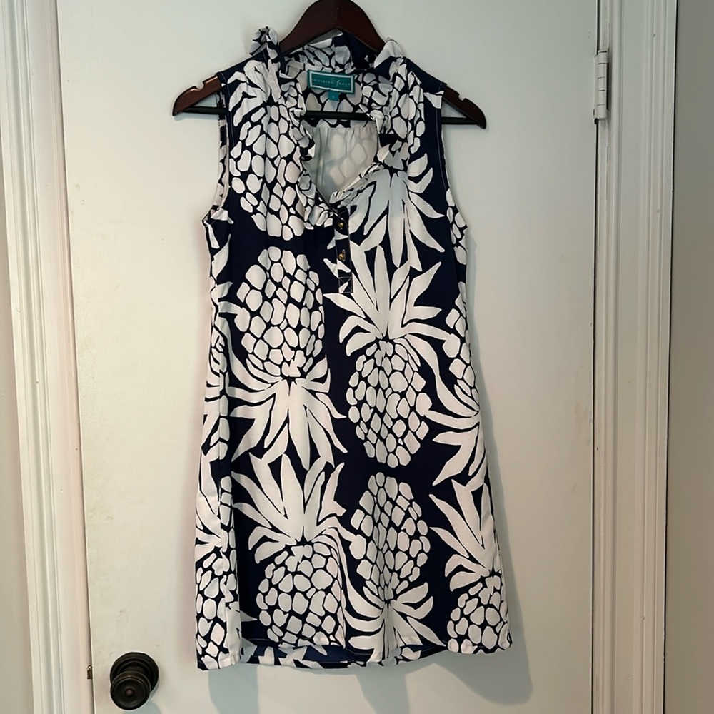 Southern frock pineapple dress-small